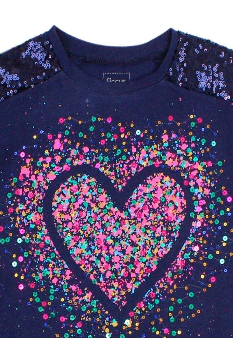 Polera kids niña lentejuelas power 280-2