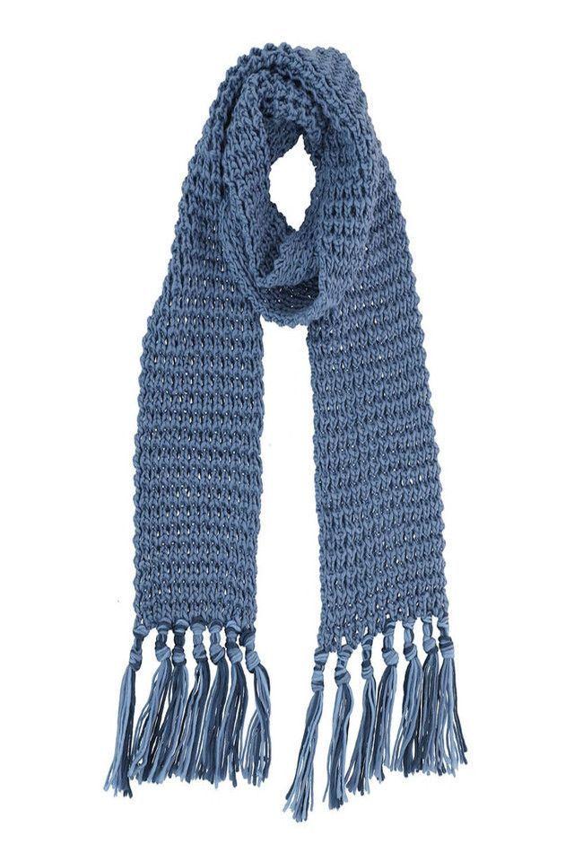 Bufanda Tassels Azul i-D-0