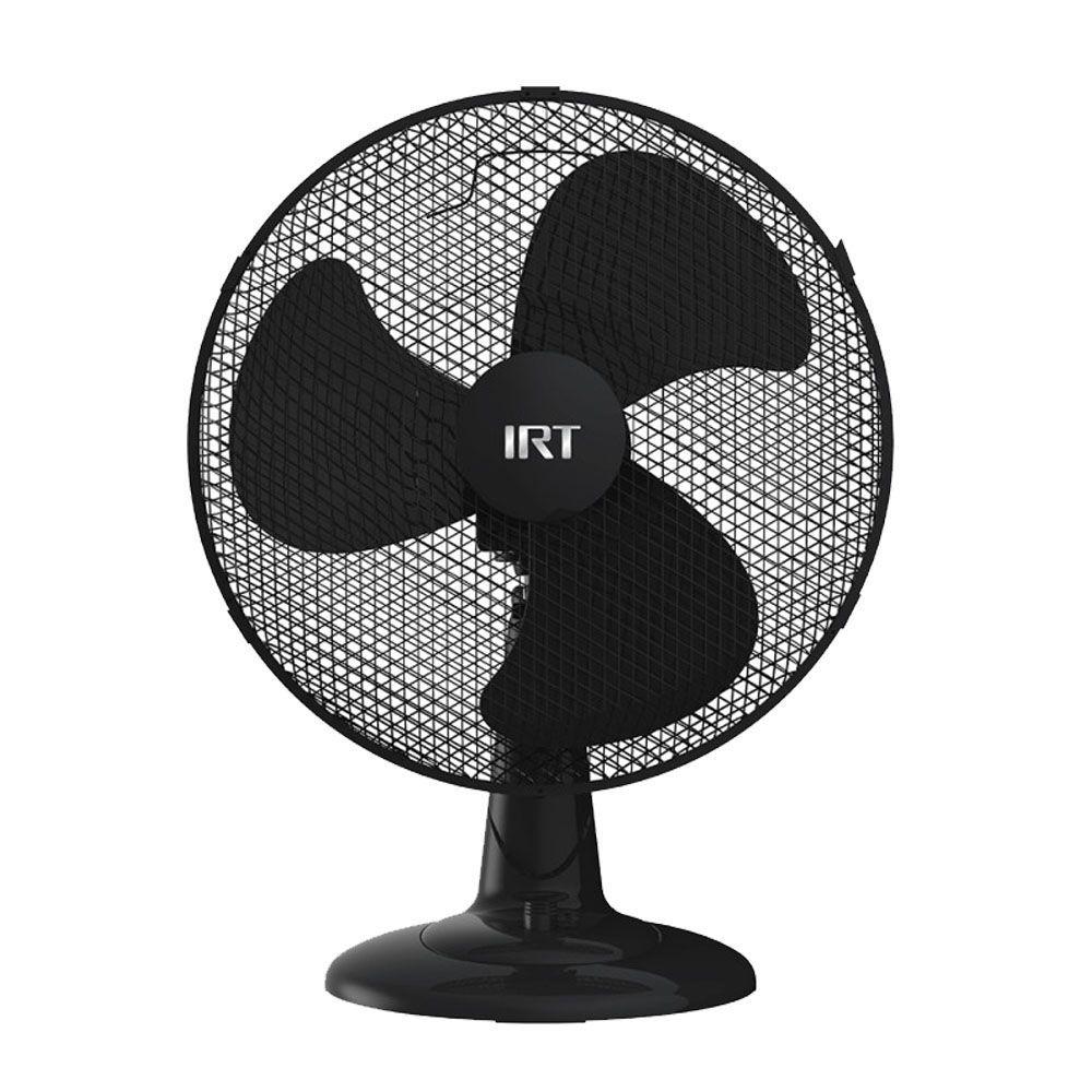 Ventilador Sobremesa Pedestal 12 Pulgadas Irt 3 Velocidades-0