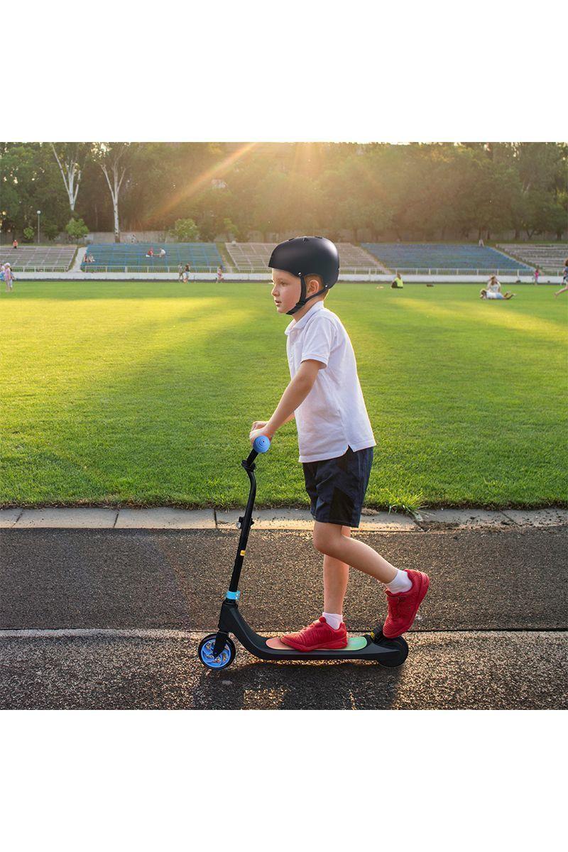 Scooter Eléctrico con Bocina y Luz  Azul-1