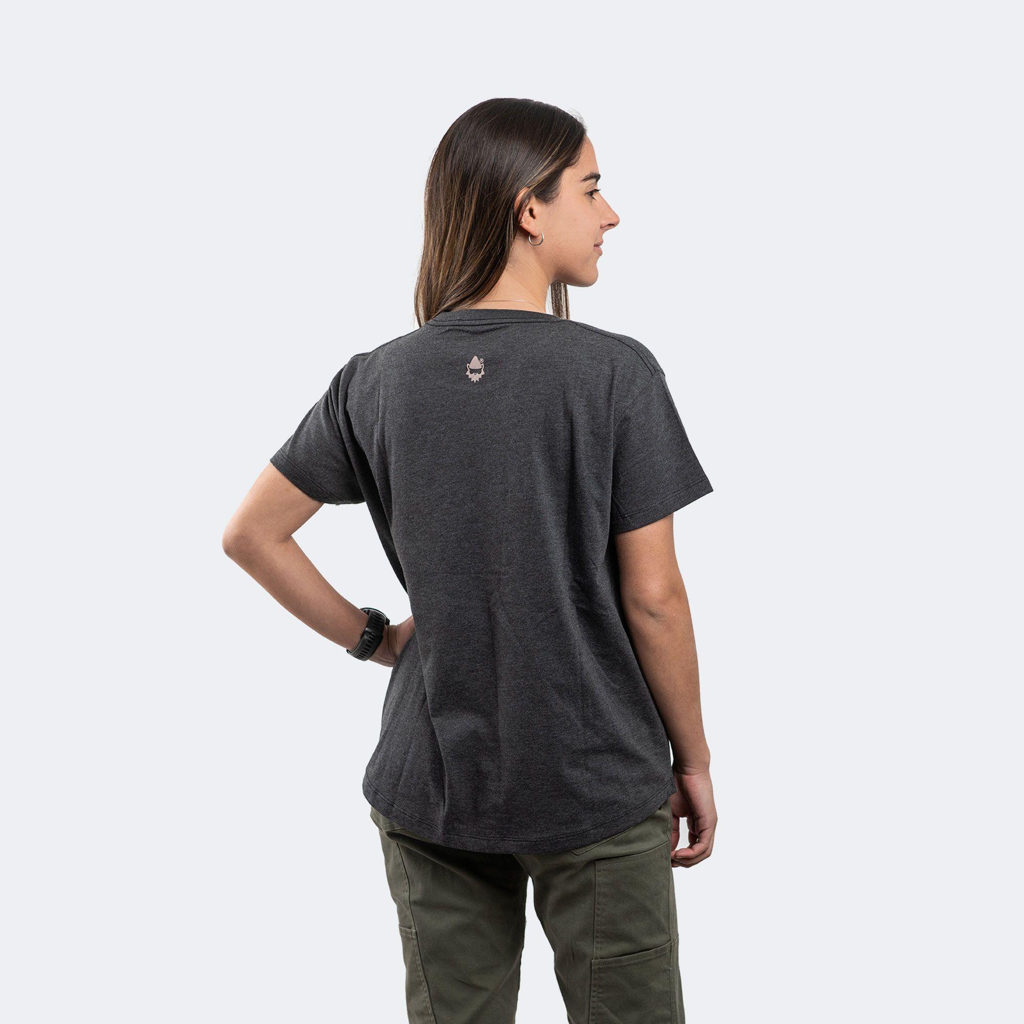 Polera P-4 Heather Black Mujer Gnomo-2