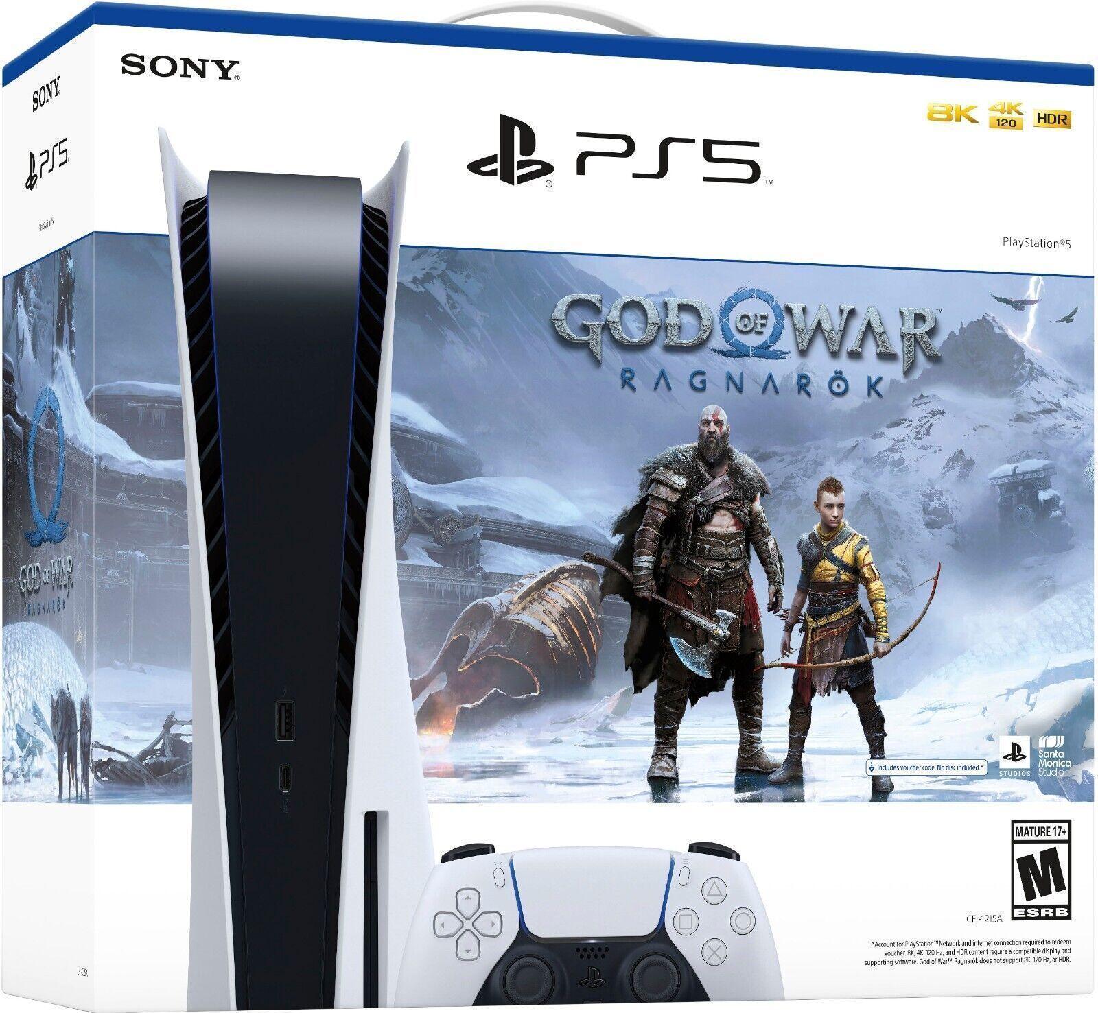 Sony Playstation 5 Disco 825gb God Of War Ragnarok-0