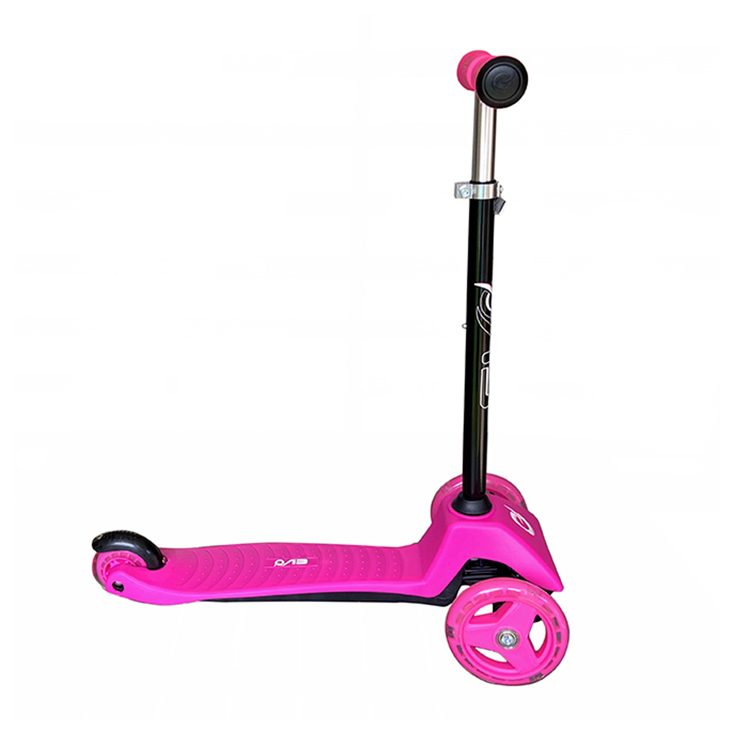 Scooter/Monopatín Tres Ruedas Con Luces Evo "Light Up" Rosado-1