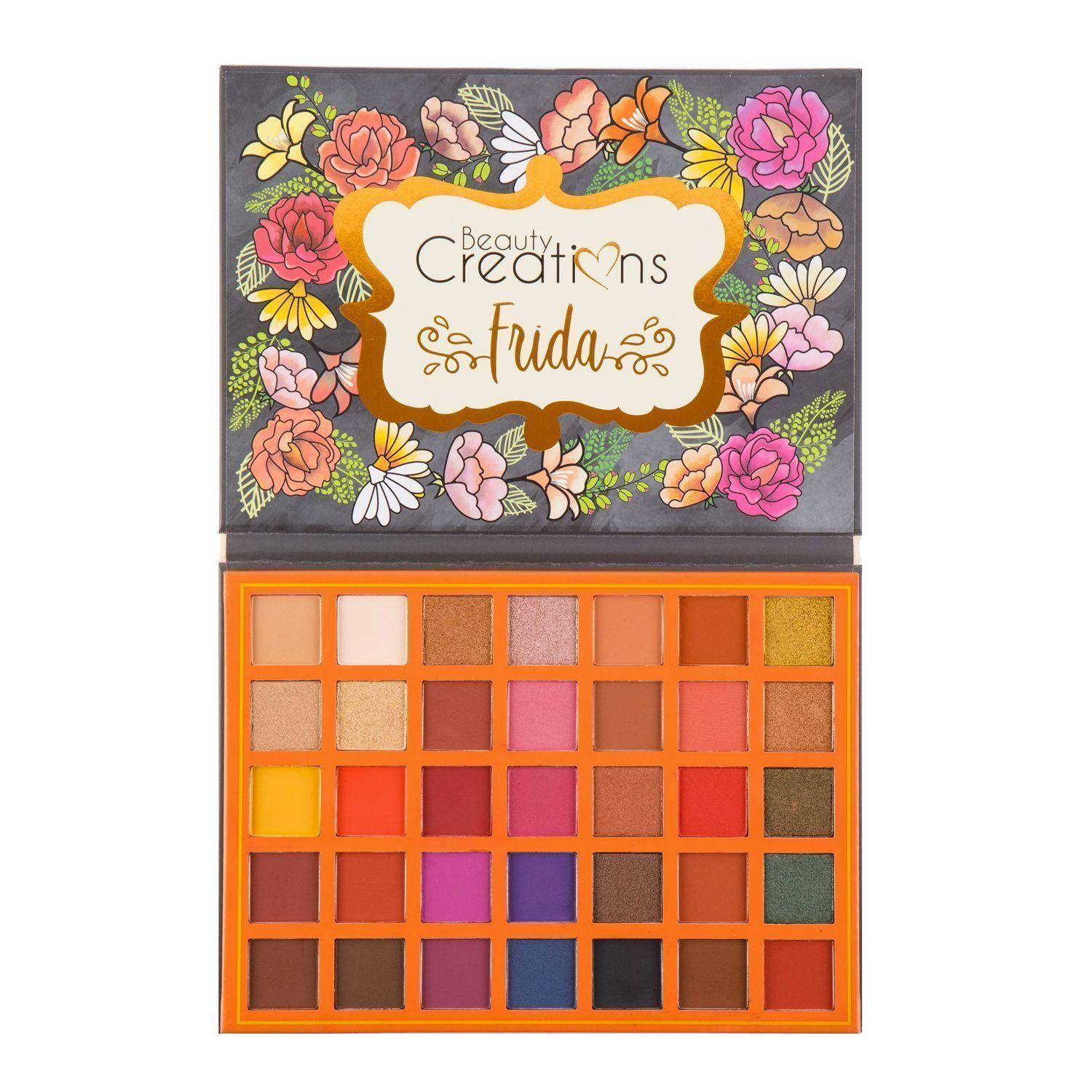 Pack Paleta De Sombras “Frida” + Set 24 Brochas Pastel Cotton Candy de Beauty Creations-1
