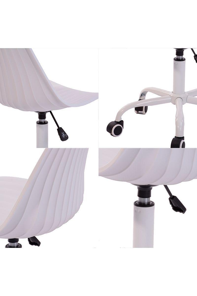 Silla de Escritorio Classic Blanco-4