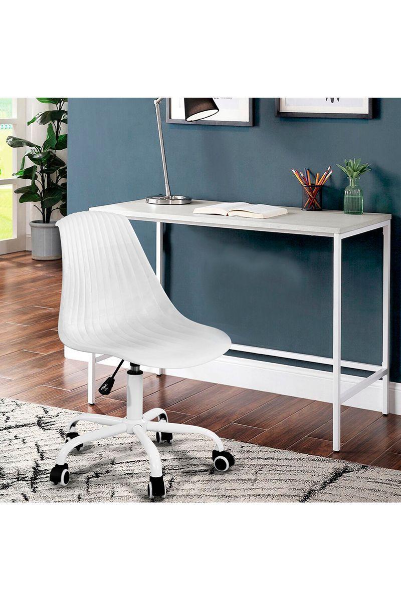 Silla de Escritorio Classic Blanco-5