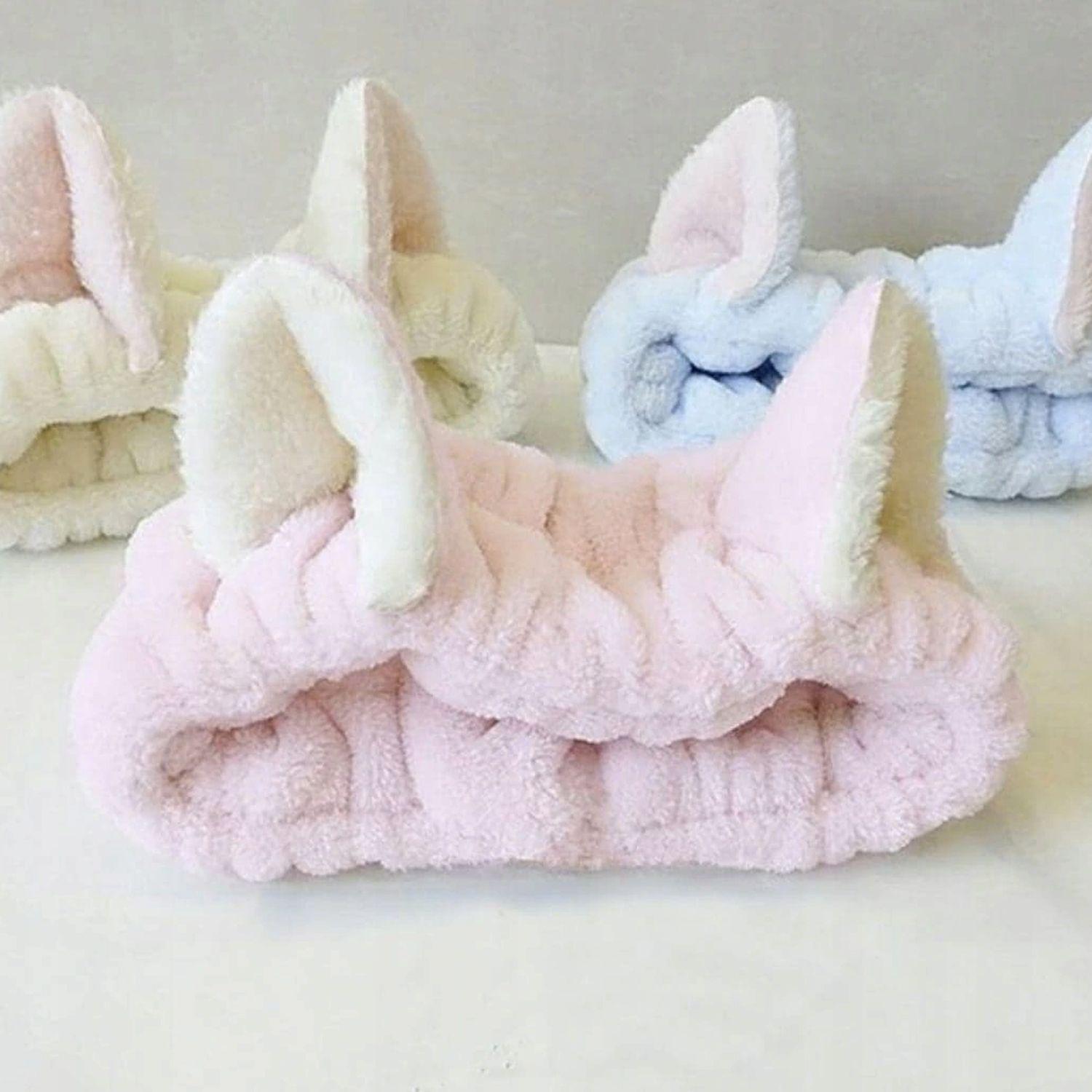 Set de 3 Cintillos Spa y Maquillaje Orejitas de Gato-1