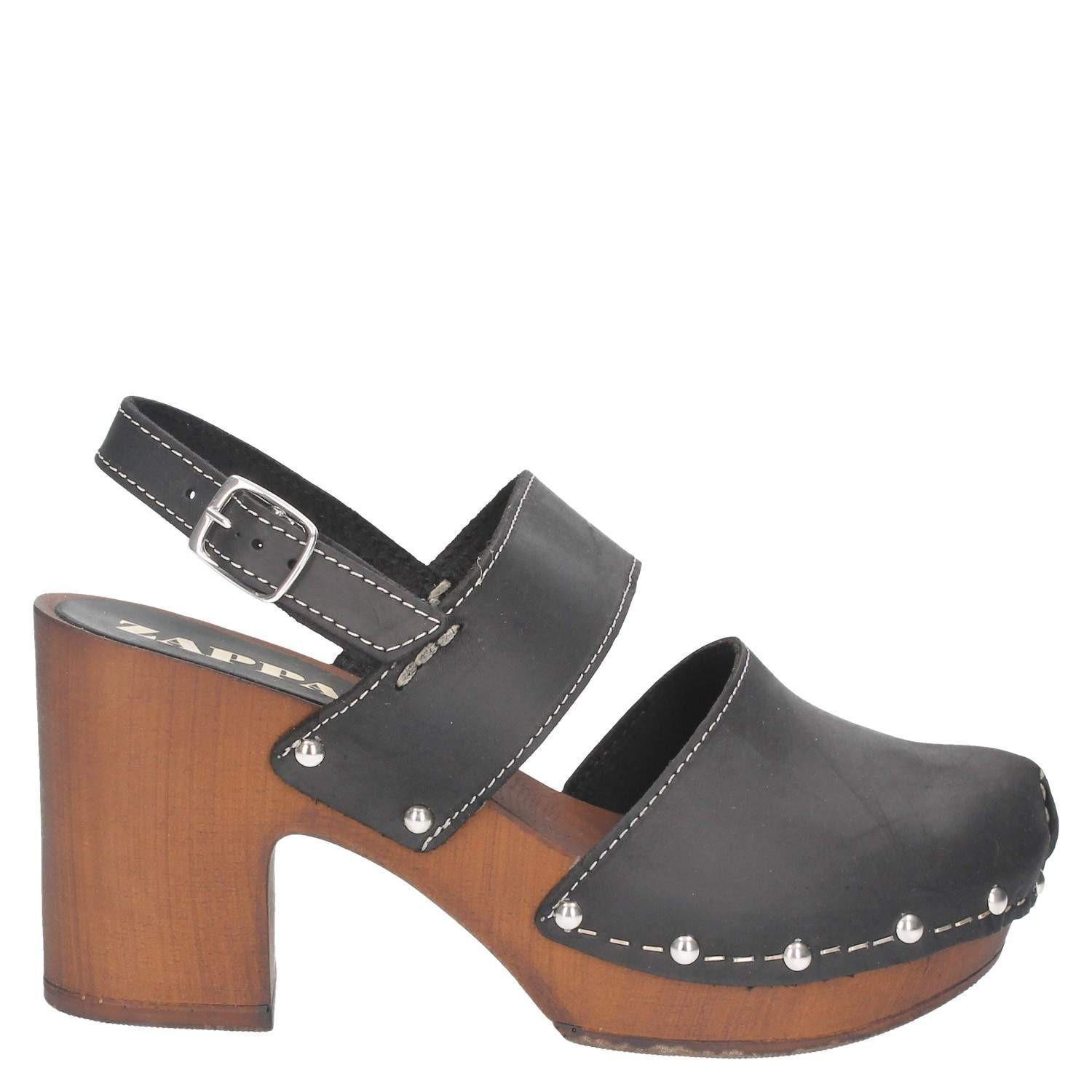 Sandalia Casual Mujer Zappa - S057 Negro-1