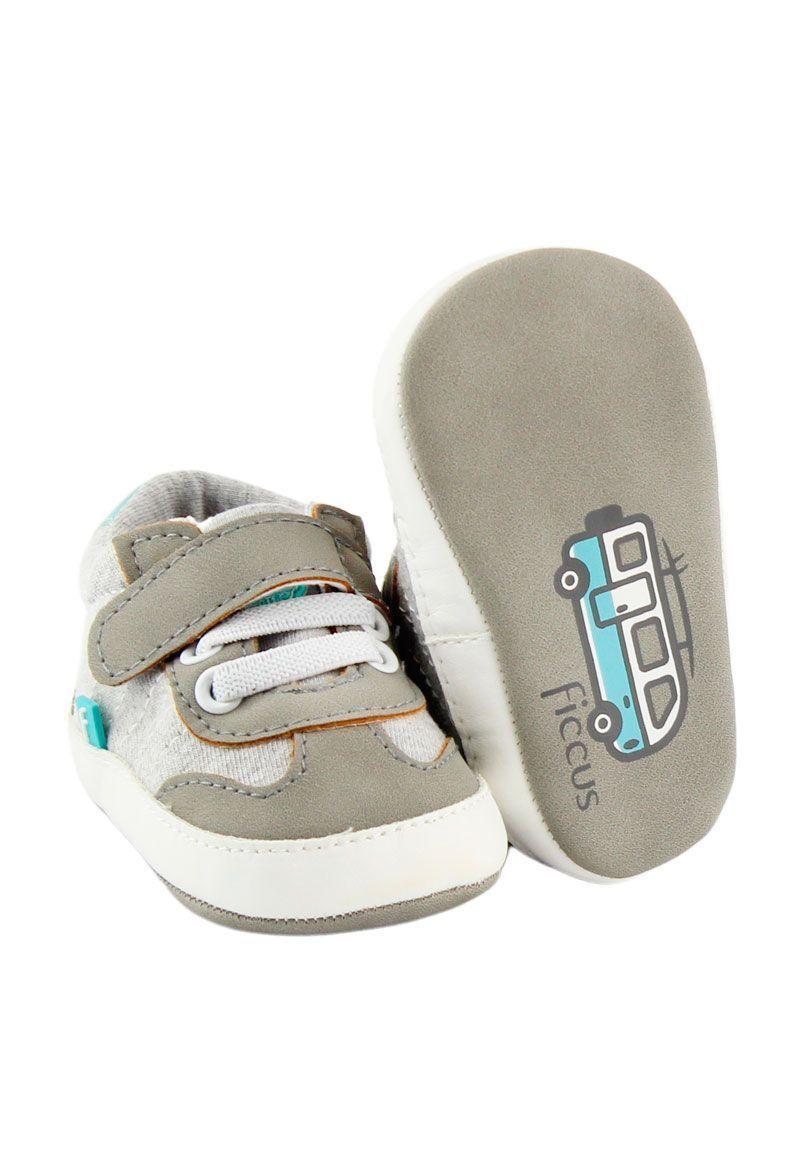 Zapatilla velcro elastico bebé soft niño 821-3