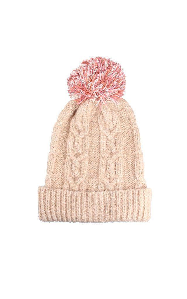 Gorro Trenzas Beige i-D-0