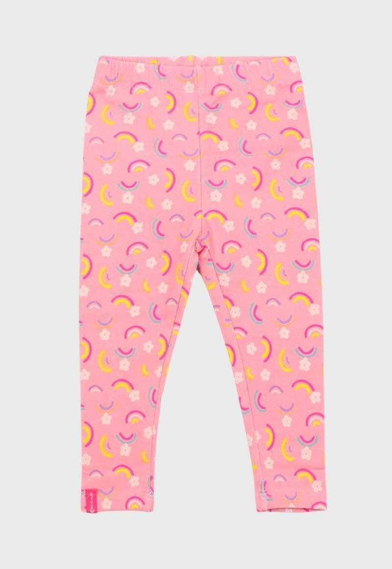 Leggins bebé niña estampada rapport day to day-0