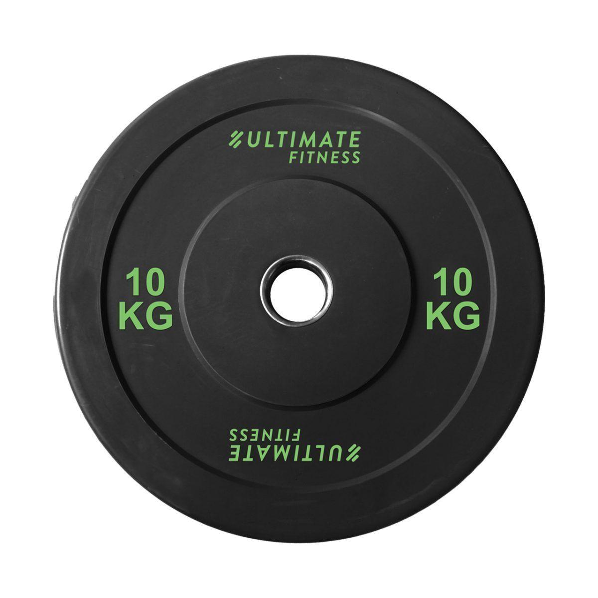 Disco Olímpico Bumper 10 kg-0