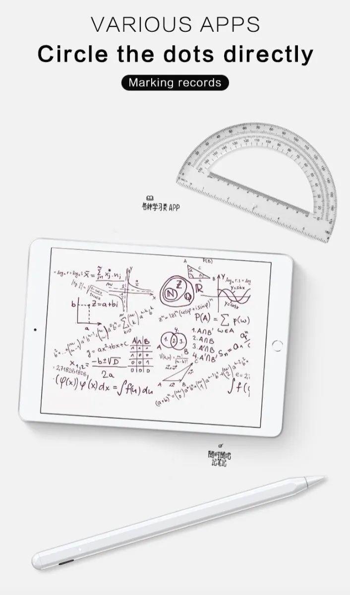 El Mejor Lapiz Pencil - Para: Apple iPad / Todos Los Modelos     (White - Blanco)-2