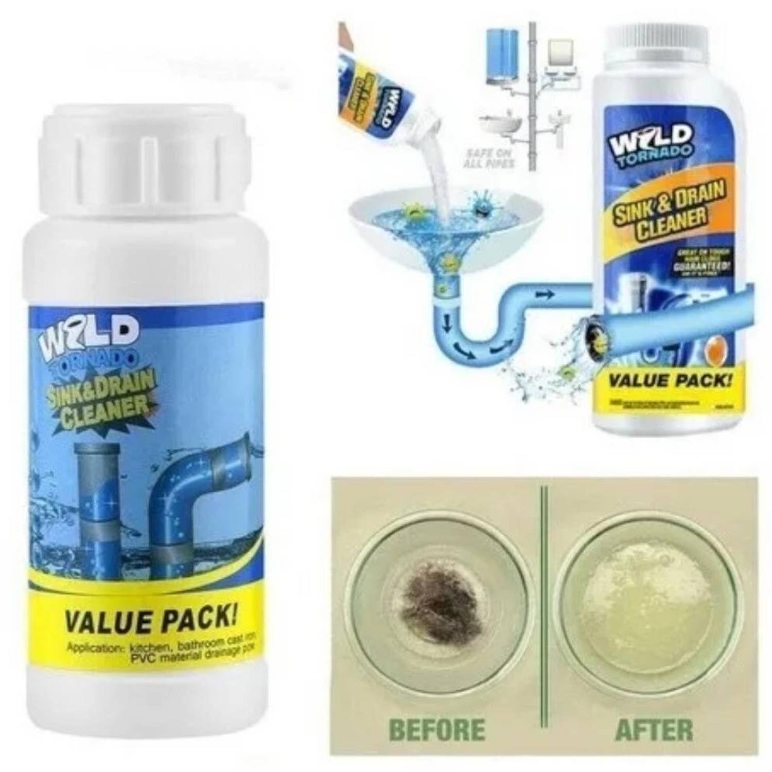 POTENTE LIMPIADOR PARA DESAGÜES BAÑO Y COCINA-2