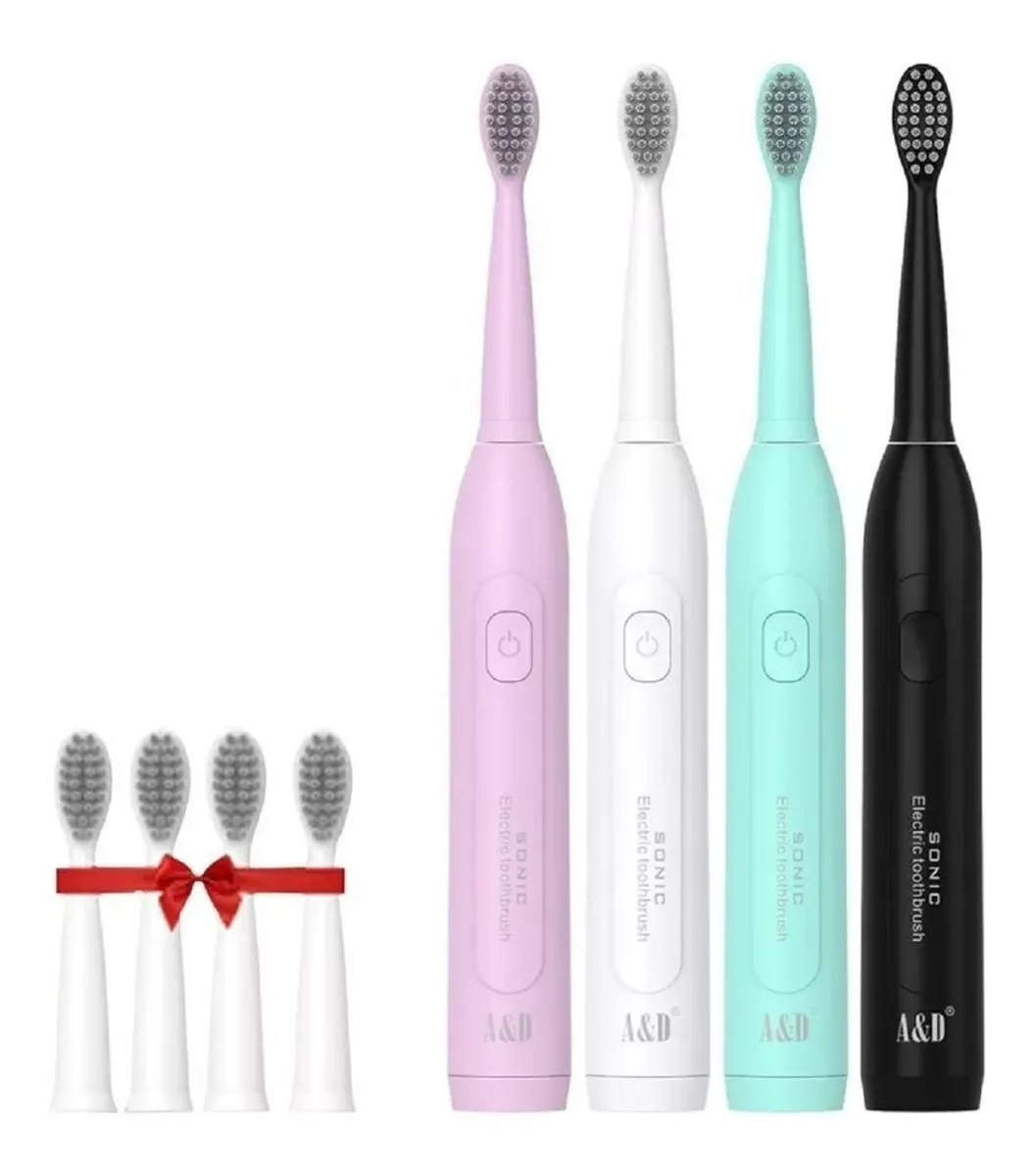 Cepillos De Dientes Eléctricos Cepillo Dental Quita Sarro Azul-5