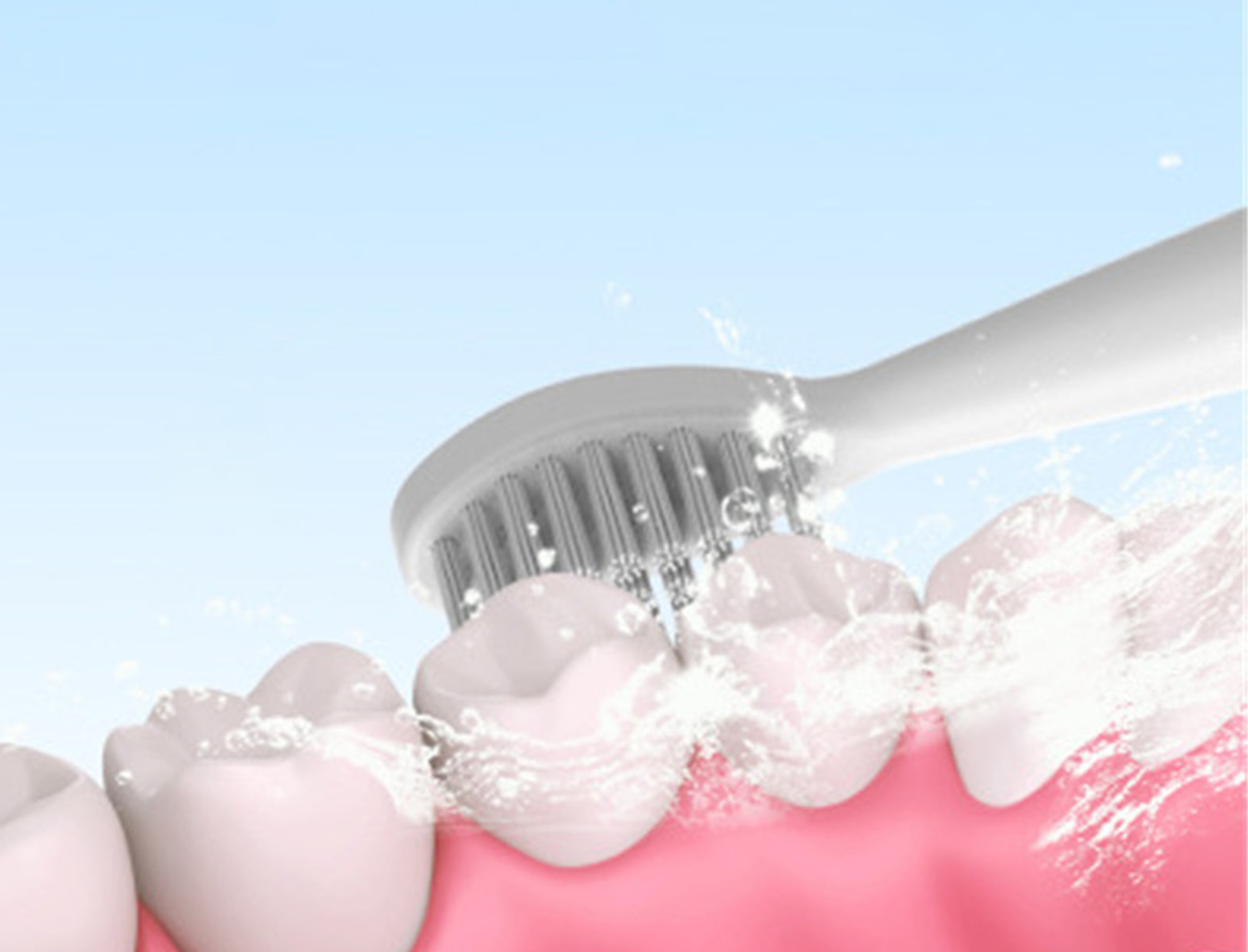 Cepillos De Dientes Eléctricos Cepillo Dental Quita Sarro Azul-4