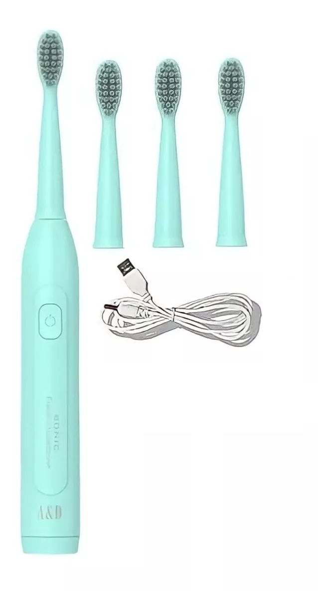 Cepillos De Dientes Eléctricos Cepillo Dental Quita Sarro Azul-0