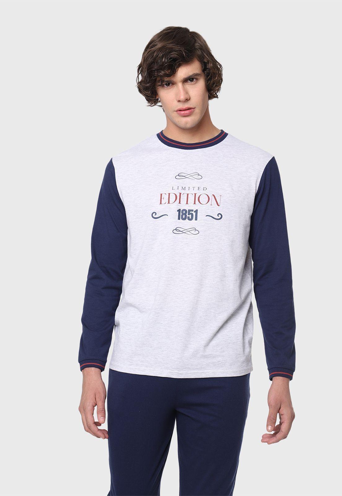 Pijama Largo Cuello Redondo Arrow-2