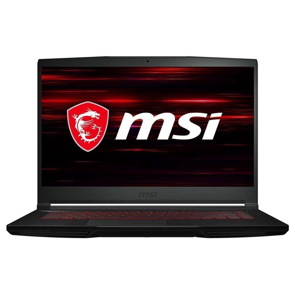 Notebook MSI GF63 Thin Gamer i5, 8 GB, 256 GB  SSD, 15.6”, GTX 1650-0