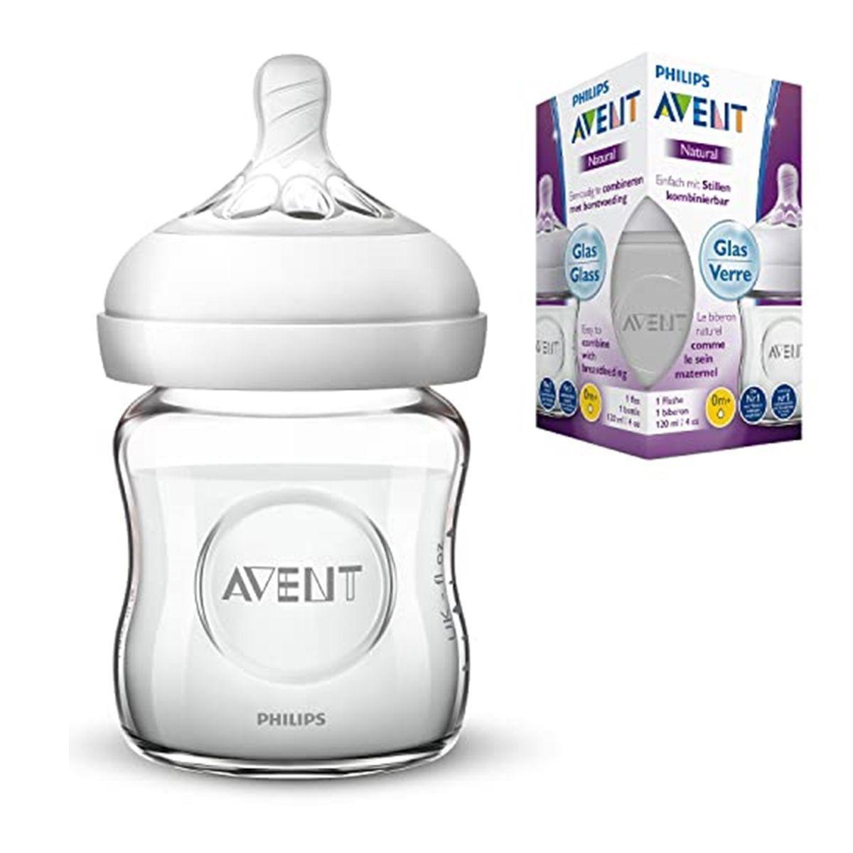 Biberón natural de cristal Philips Avent SCF051/17-1