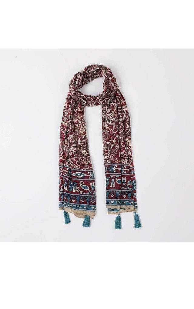 Pañuelo Estampado Rojo Alondra i-D-0