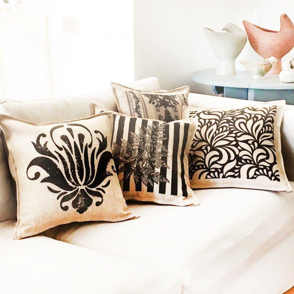 Cojin Frances Negro 45x45-1