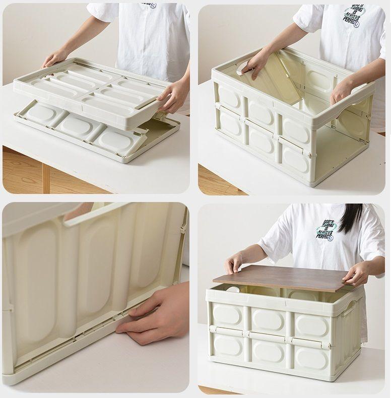 Caja Organizadora Plegable Multiuso Plástico -3