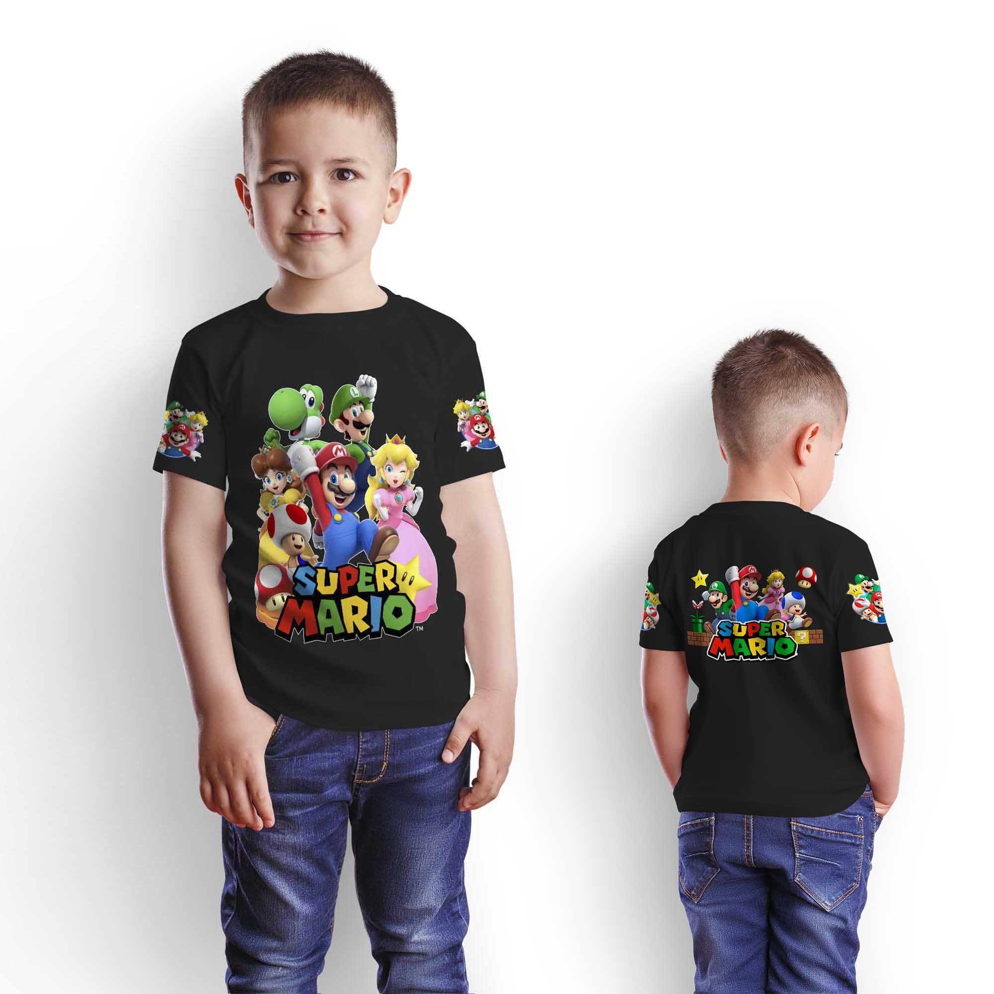 Polera Super Mario Bros D9-2