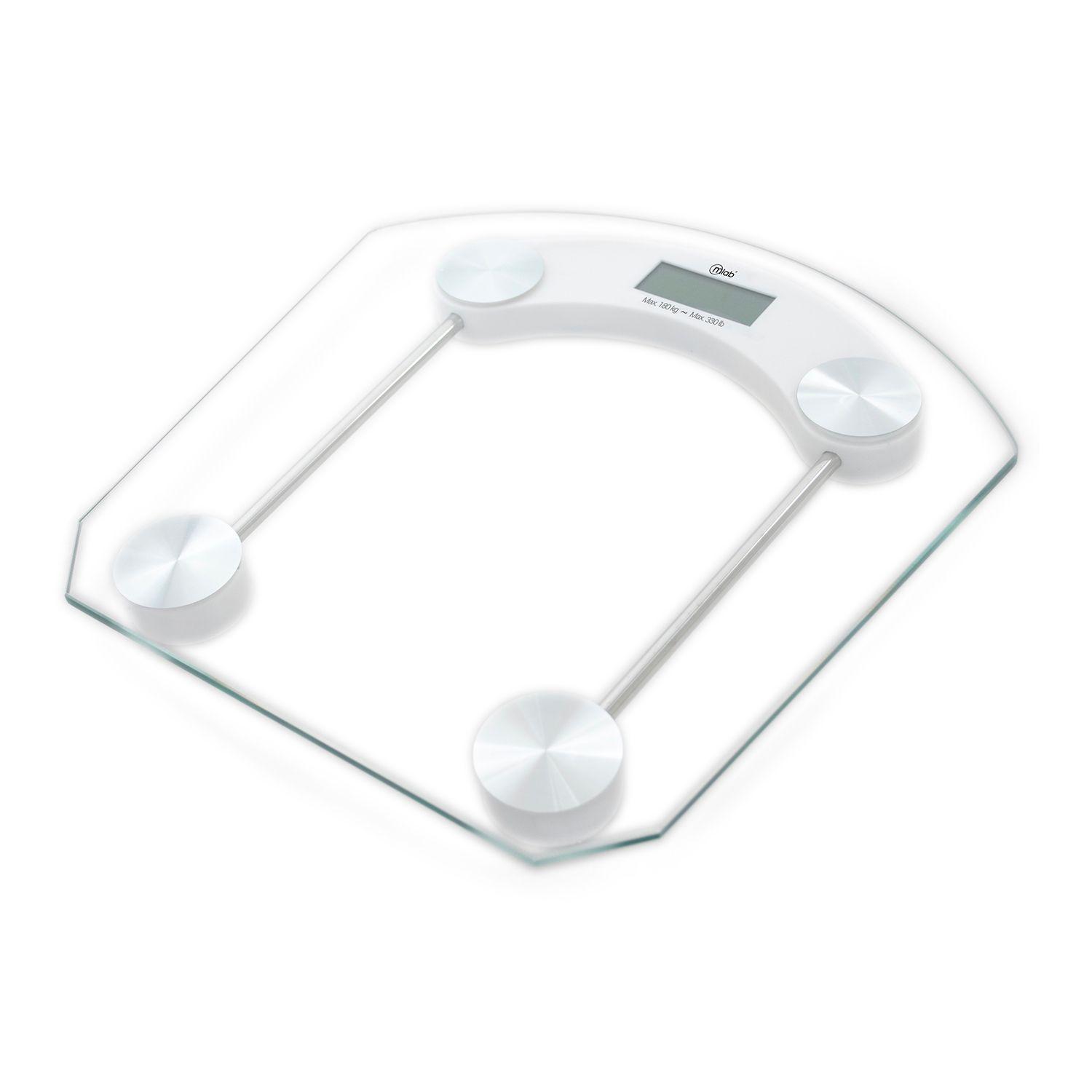 Balanza Pesa Digital Baño Cuadrada 180 Kg-0