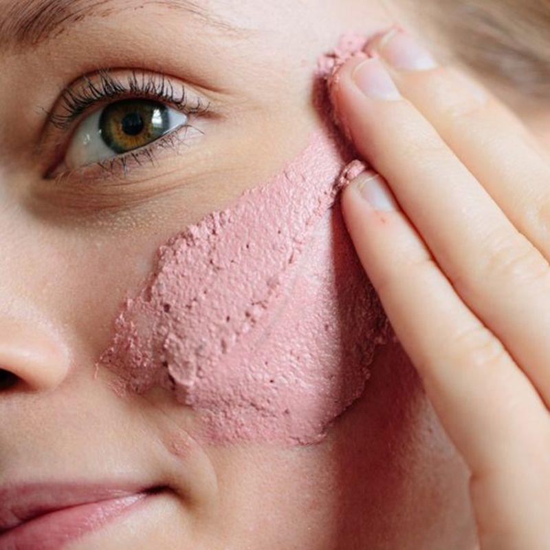 Set Mascarilla Arcilla Rosada + Bowl + Cintillo + Saquito-3