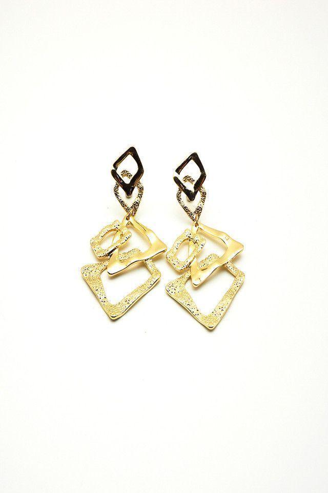 Aros Figuras Dorado i-D-0