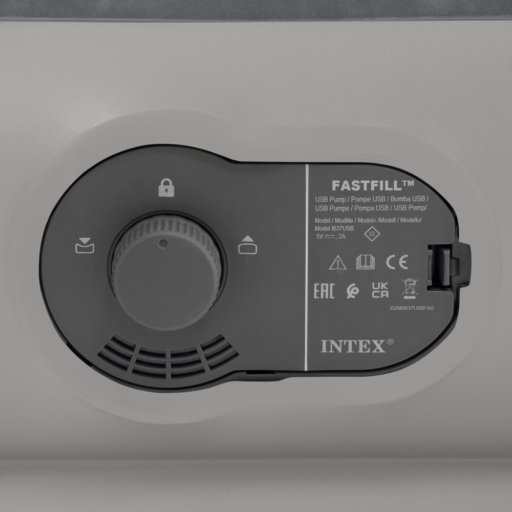 Colchón Inflable Eléctrico USB 2 Plz 152x203x30 Cm-5
