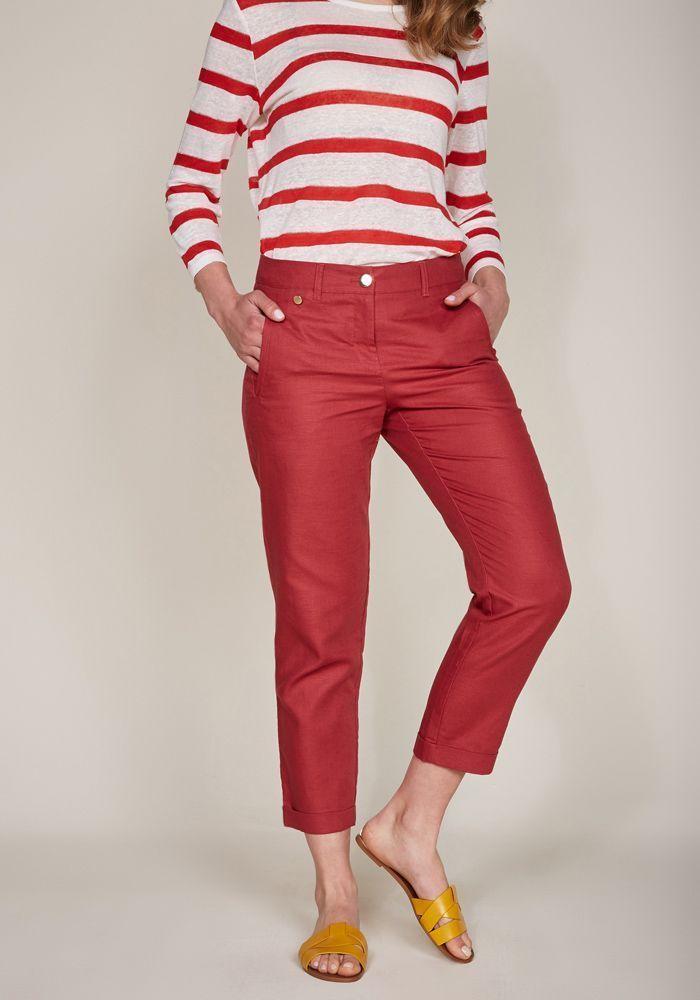 Pantalón Marfa Terracota -1