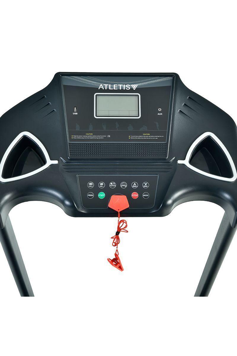 Trotadora Atletis Fit B8215 MP3 USB Negro-5