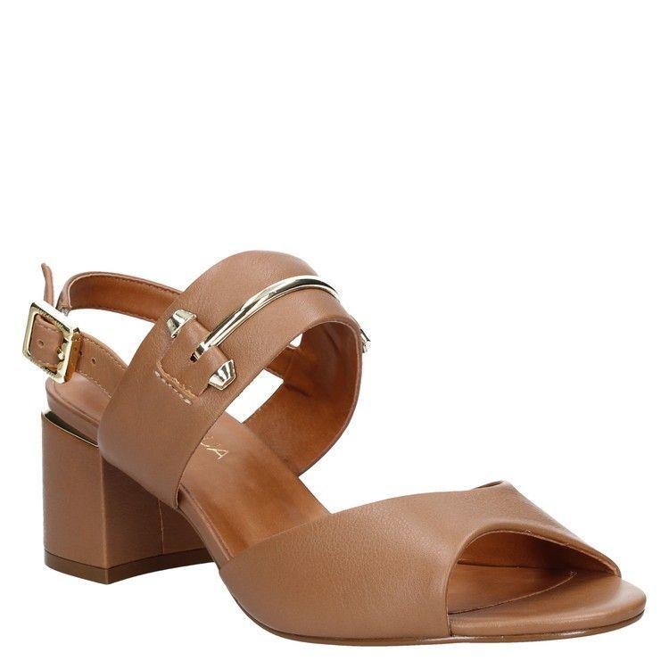Sandalia Vestir Mujer Luz Da Lua - W583 Marrón claro-0