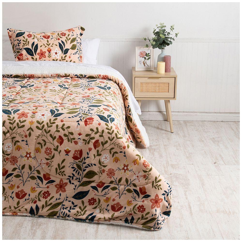 Plumon Coral print Sherpa 1.5 P Split-0