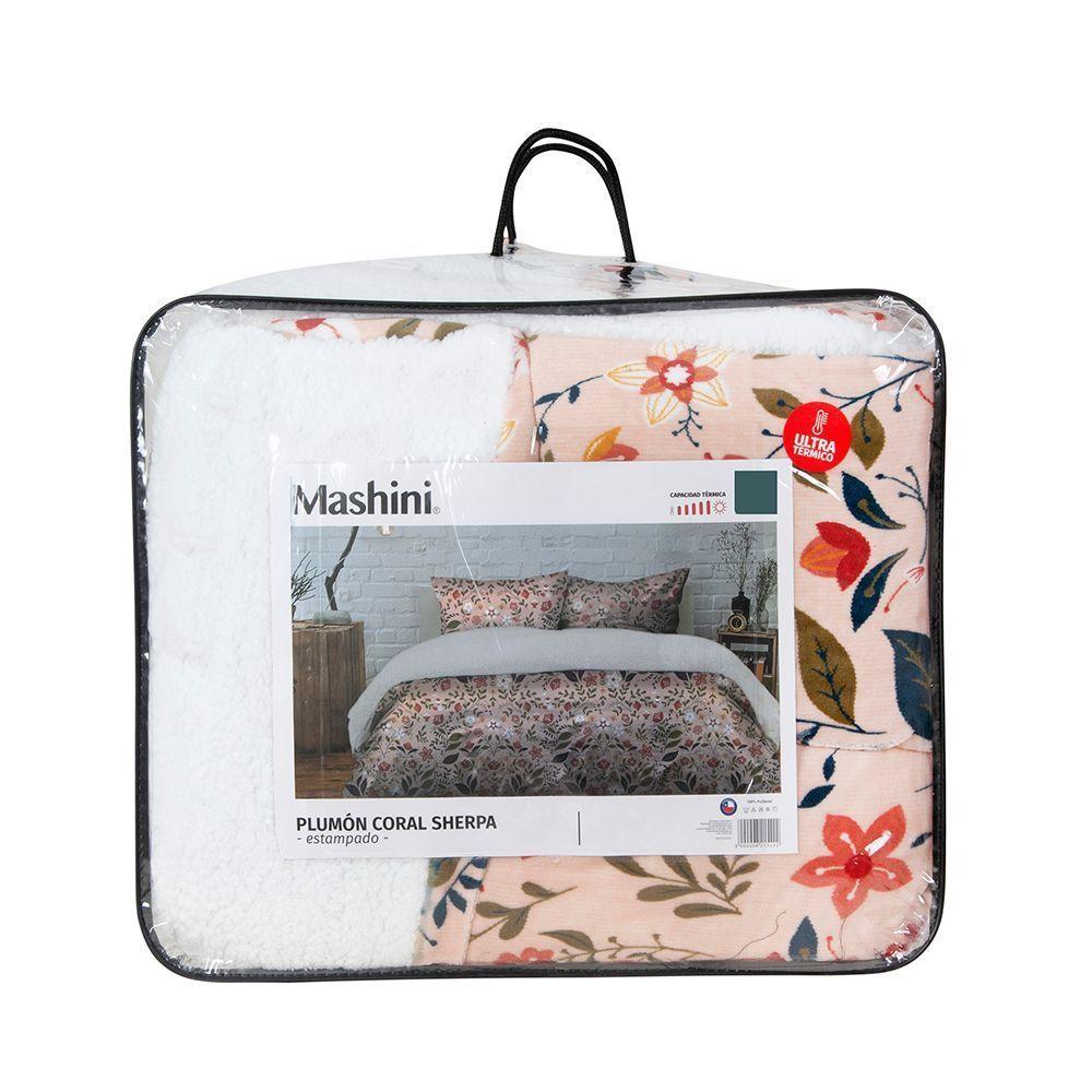 Plumon Coral print Sherpa 1.5 P Split-2