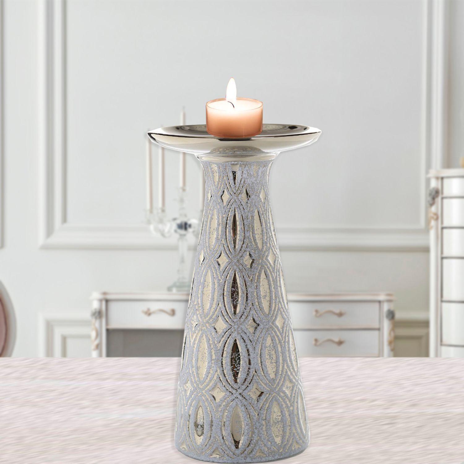 Portavela Decorativo Etrusco Alto-3