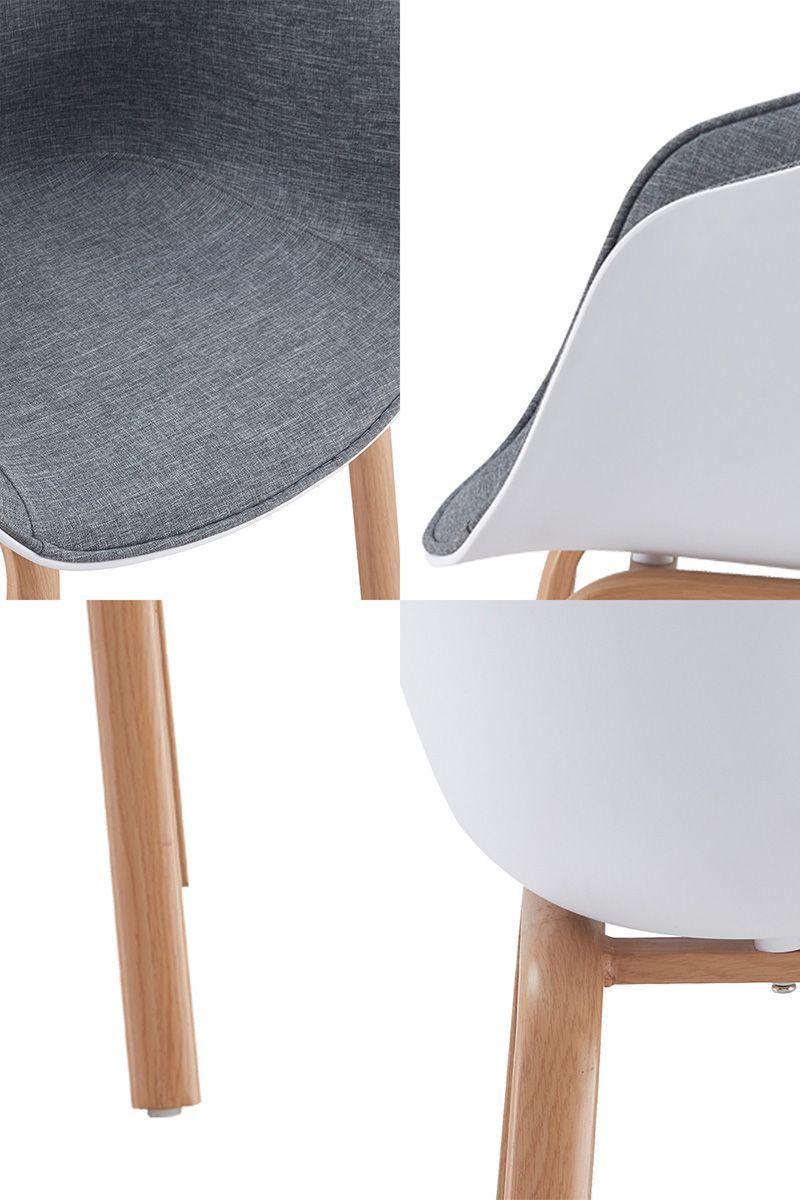 Silla de Comedor Sitial Adeline Gris-4