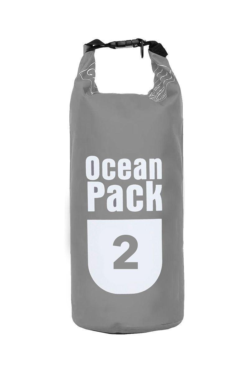 Bolsa Impermeable 2L Outdoor Rafting Trekking Gris-0