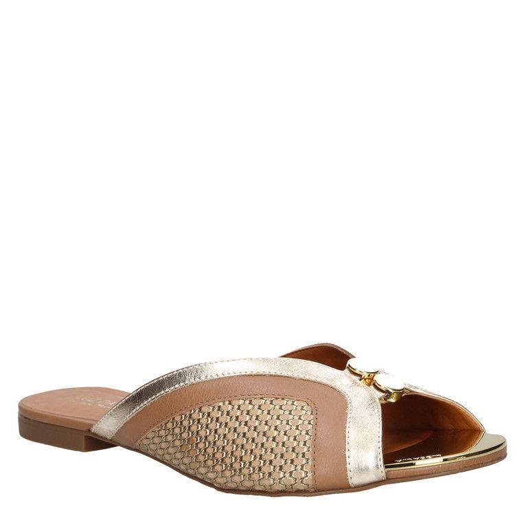 Sandalia Casual Mujer Luz Da Lua - W140 Dorado-0