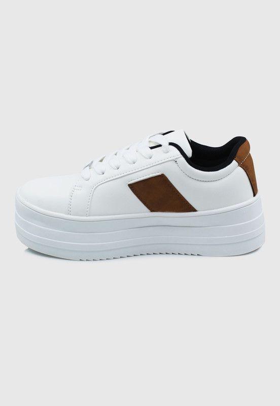 Zapatilla mujer CY10702 blanca Stylo-3
