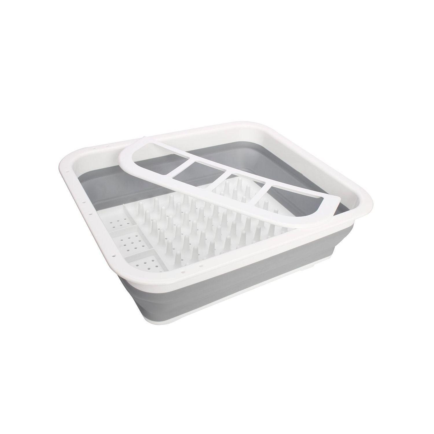 Secaplatos Y Cubiertos Escurridor Plegable Para Cocina - PuntoStore-2