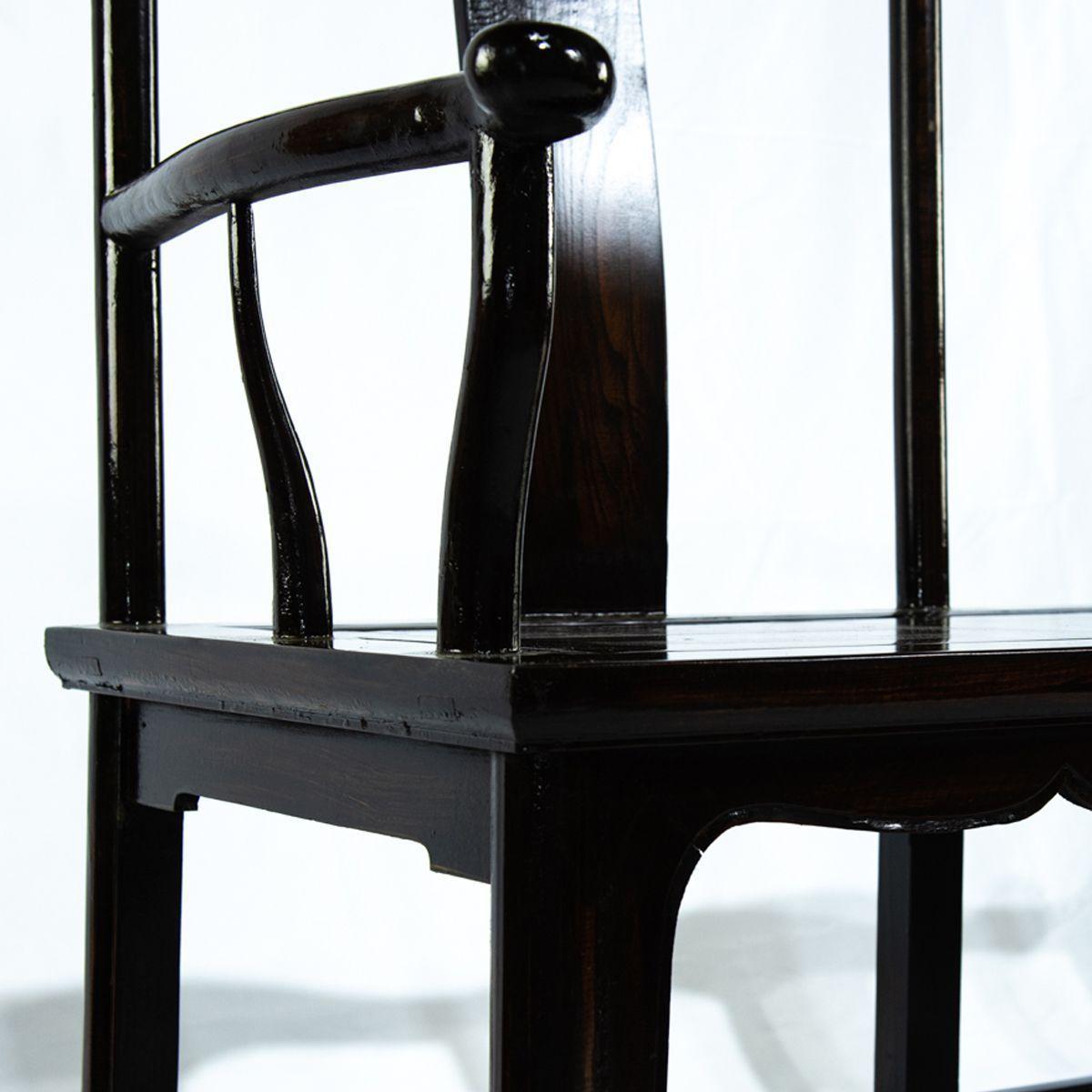 Silla Dinastía Doble Madera De Olmo-4