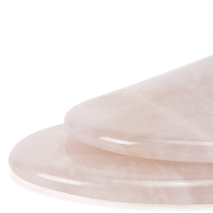 Set Cuarzo Rosa 100% piedra natural-1