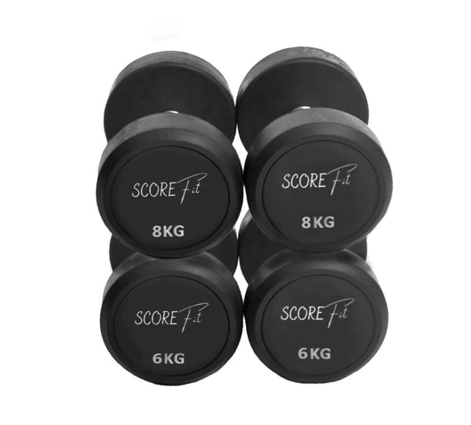 Pack Mancuernas 6 Kg + Mancuernas 8 Kg-0