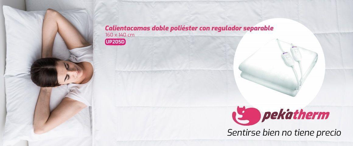 Pekatherm Calientacamas Doble Regulador Separable 160x140cm-5