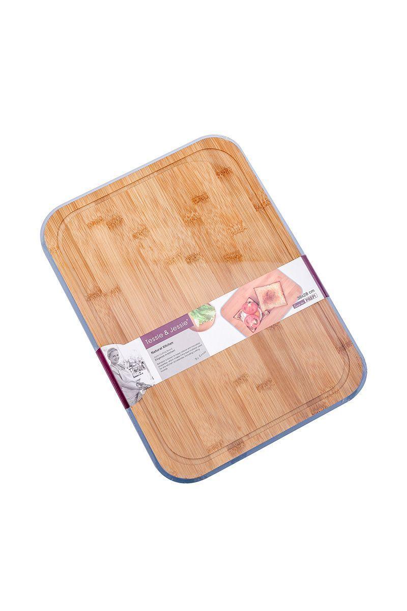 Tabla de Cocina L Bambú Madera-0