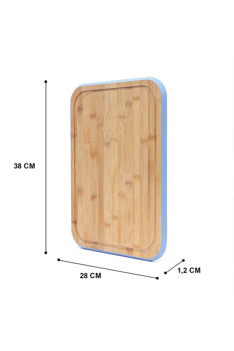 Tabla de Cocina L Bambú Madera-2