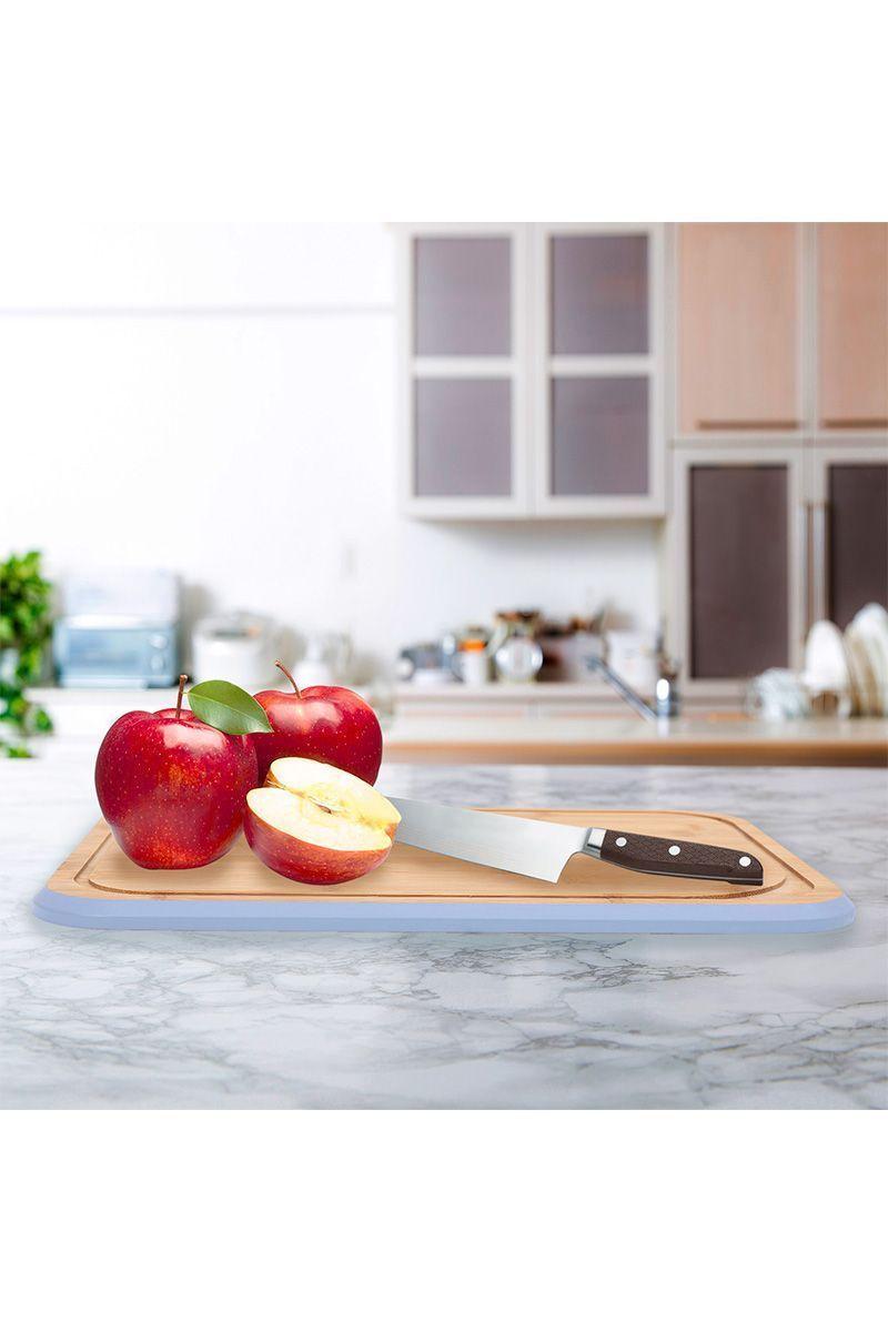 Tabla de Cocina L Bambú Madera-1